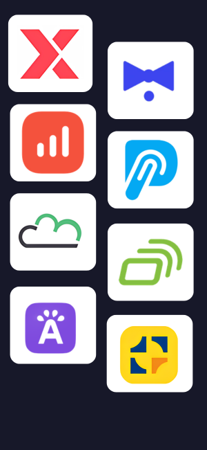 Logos der verglichenen Buchhaltungssoftware